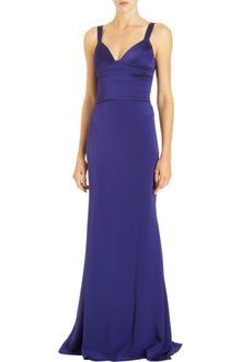 Narciso Rodriguez Top Stitched Bodice Gown - Lyst