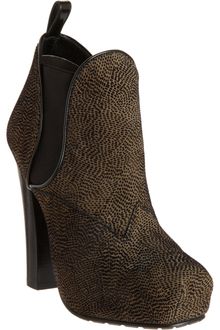 Proenza Schouler Speckled Platform Ankle Boot - Lyst