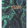 Roberto Cavalli Snake Print Dress in Green (teal) - Lyst