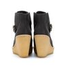 Stella Mccartney Kickapoo Faux Suede Ankle Boots in Gray (black) - Lyst