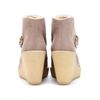 Stella Mccartney Kickapoo Faux Suede Ankle Boots in Pink - Lyst