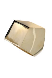Topshop Premium Polished Cube Ring - Lyst