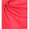 Valentino Wool Dress with Asymmetrically Draped Neckline in Red (watermelon) - Lyst