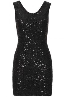 Yves Saint Laurent Sleeveless Sequined Knit Top - Lyst