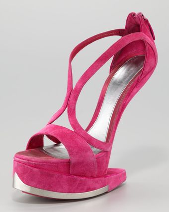 Alexander McQueen Runway Platform Noheel Sandal - Lyst