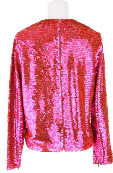 hot pink sequin tops