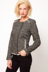 Asos Tweed Biker Jacket