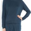 Dagmar Amida Merino Wool Sweater in Blue (petrol) - Lyst