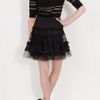 Elizabeth And James Tulle Skirt in Black - Lyst
