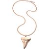 Givenchy  Sharks Tooth Pendant Necklace in Pink - Lyst