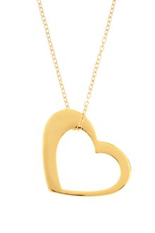 Gorjana Modern Heart Pendant Necklace - Lyst