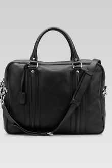Gucci Leather Briefcase  - Lyst