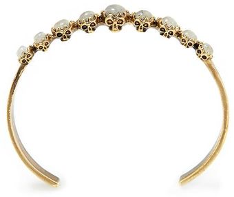 House Of Harlow Stone Top Multi Skull Cuff - Lyst