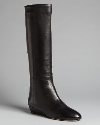 Loeffler Randall Tall Wedge Boots - Lyst