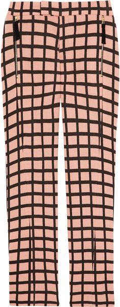 Marni Printed Woolblend Pants in Black (charcoal) - Lyst