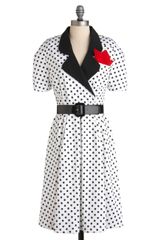 ModCloth Lets Go Retro Dress