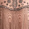 Modcloth A Friend in Beads Dress in Beige (silver) - Lyst