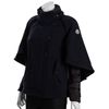 Moncler Navy Wool Blend Double Breasted Cape Coat in Blue (navy) - Lyst