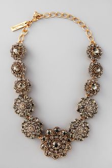 Oscar de la Renta Faceted Necklace - Lyst