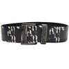 Oscar De La Renta Snake Skin Belt in Black (snake) - Lyst