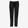 Rag & Bone Early Leather Jeans in Black - Lyst