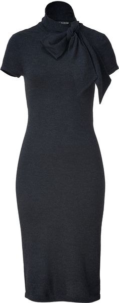 Ralph Lauren Melange Fine Gauge Cap Sleeve Dress - Lyst