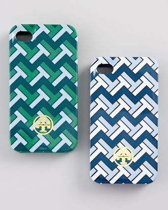 Tory Burch Zigzag Iphone 4 Case - Lyst