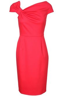 Valentino Fine Wool Bow Dress - Lyst