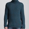 Versace Chunky Turtleneck Sweater in Green for Men (teal) - Lyst