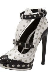 Alexander McQueen Studded Tstrap Pump