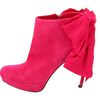 Alexander Mcqueen Stiv To Pelle S Cu Daim Velousgro in Red (p) - Lyst