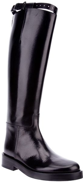 Ann Demeulemeester Classic Riding Boot - Lyst
