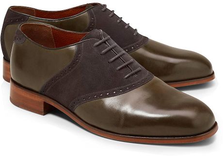 Green Saddle Shoes