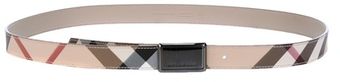 Burberry Check Belt - Lyst