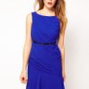 Coast Binky Dress in Colbolt Blue with Belt in Blue - Lyst