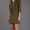 Diane Von Furstenberg Rachel Lily Dress in Khaki - Lyst