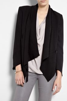 Helmut Lang Drape Suiting Jacket - Lyst