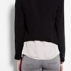 Helmut Lang Drape Suiting Jacket in Black - Lyst
