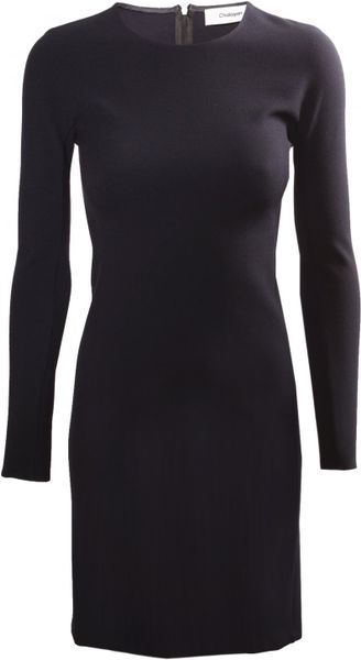 Hussein Chalayan Nothing Mini Dress Ink Navy Blue in Blue (ink) - Lyst