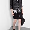 Mcq By Alexander Mcqueen Quilted Leather Motorcycle Jacket in Black - Lyst