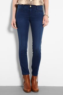 MiH Jeans Paris Christie Mid Rise Cropped Slim Leg Jeans - Lyst