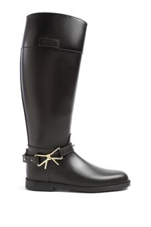 Moschino Cheap & Chic Rubber Riding Boot - Lyst