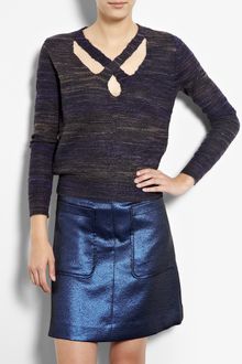 Theyskens' Theory Yenoir Twisted Marl Jumper - Lyst