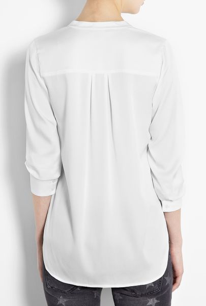 white georgette shirt online