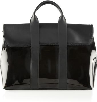 3.1 Phillip Lim 31 Hour Leather and Pvc Tote - Lyst