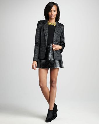 Alice + Olivia Elyse Brocade Blazer - Lyst