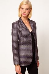 Asos Premium Blazer in Geo Print