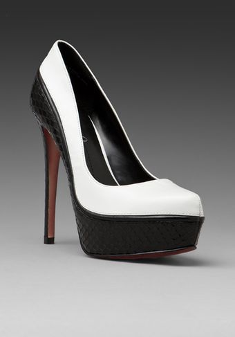 Boutique 9 Kya Pump in Blackwhite - Lyst