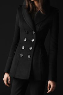 Burberry Prorsum Wool Cashmere Tailored Coat - Lyst