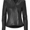 Helmut Lang Black Leather Jacket in Black - Lyst
